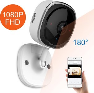 Sannce Smart HD Fisheye Wifi beveiligingscamera 1080p
