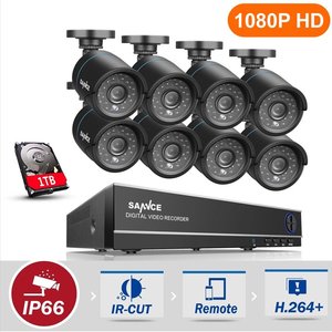 CAMERA BEWAKINGSSYSTEEM MET 8 CAMERA'S