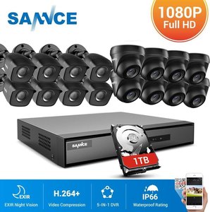 CAMERA BEWAKINGSSYSTEEM MET 16 CAMERA'S