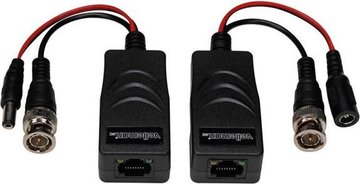 TVI VIDEO-/ VOEDINGSBALUN MET 8P8C (RJ45) CONNECTOR