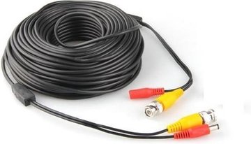 CCTV Kabel Combikabel Coax BNC RG59 + Voeding 20 meter